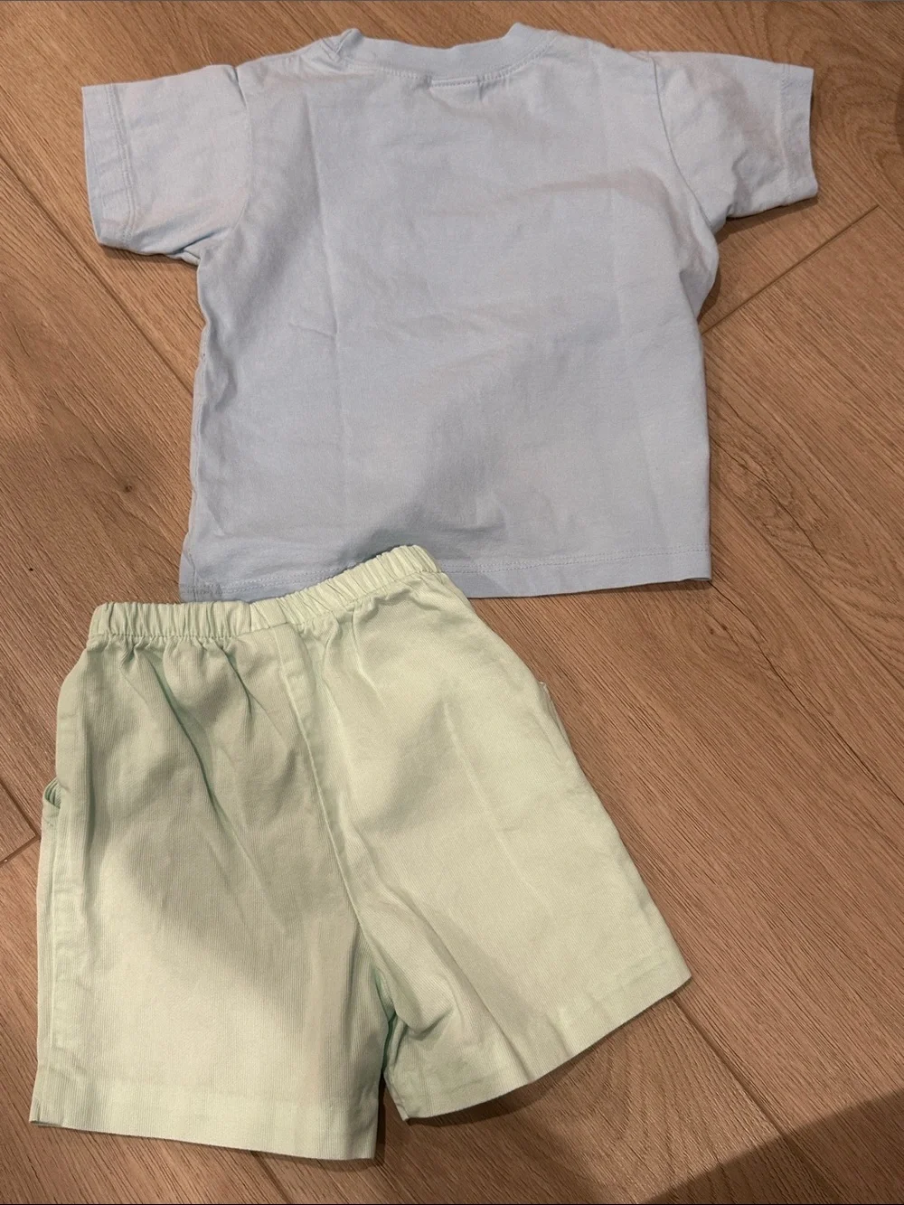 Bailey Boys Light Blue Bunny Set